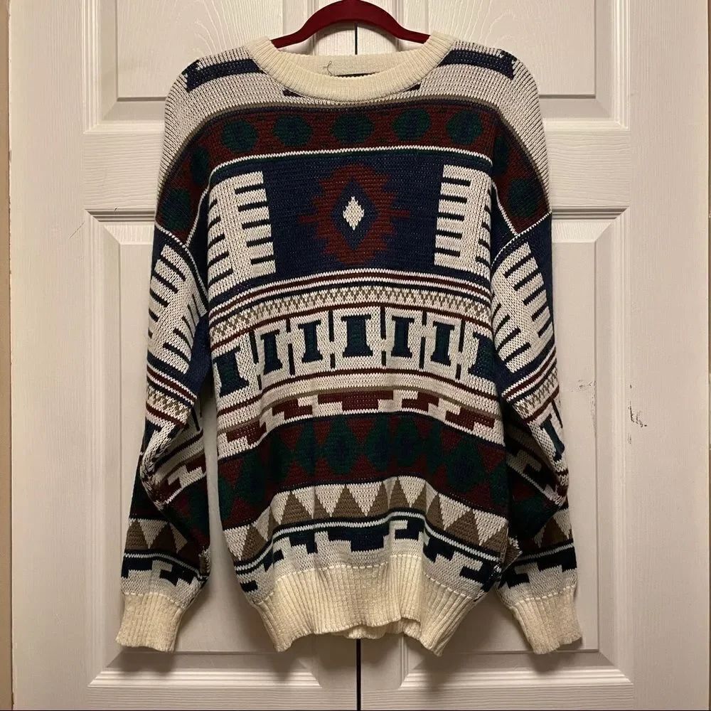 Vintage Stoneriver Southwest Sweater 
